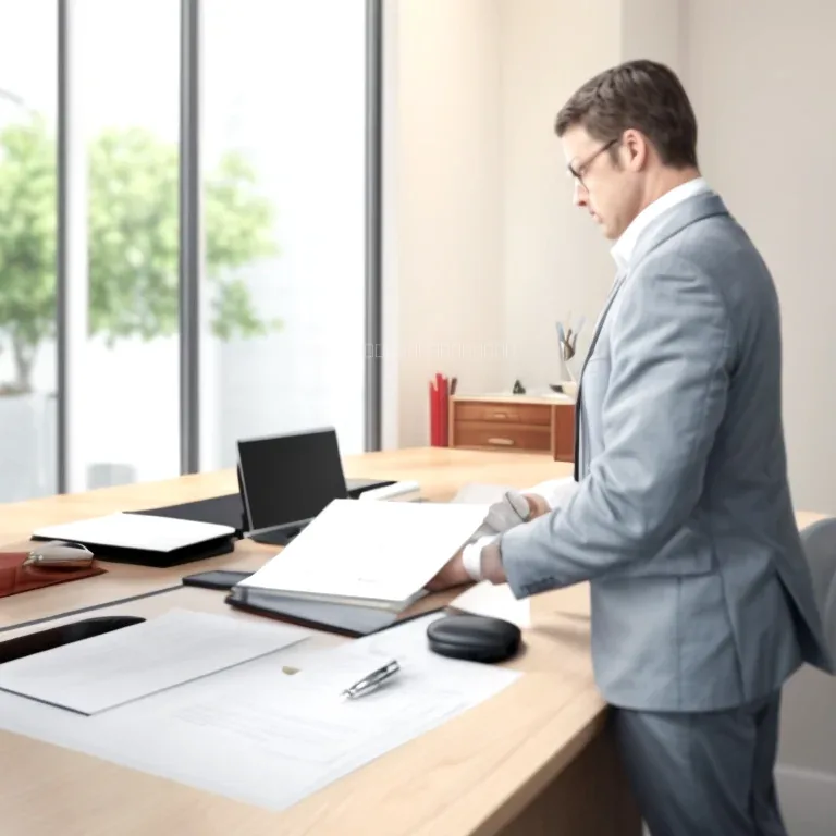 Interior of hyperjurix notary office